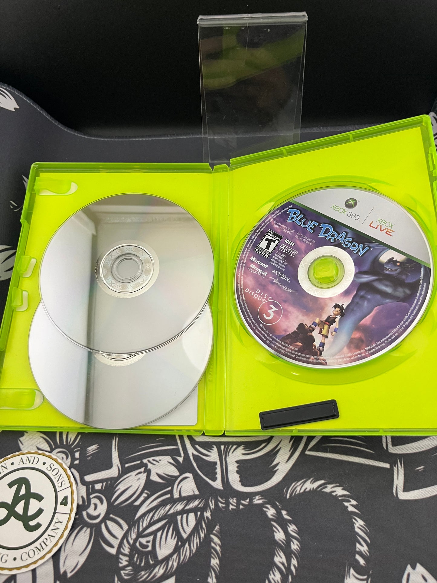 Blue Dragon Xbox 360 No Manual