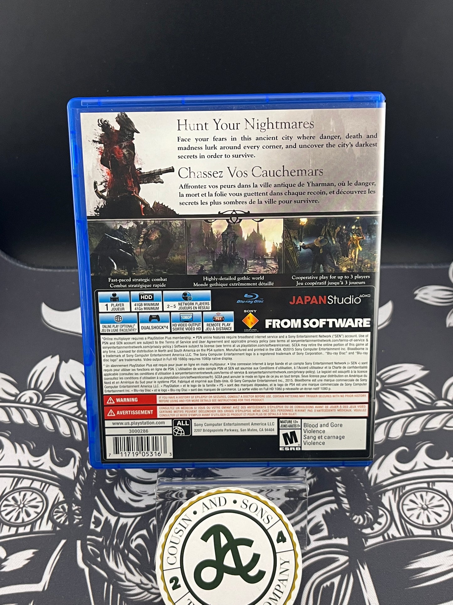 Bloodborne PS4 CIB
