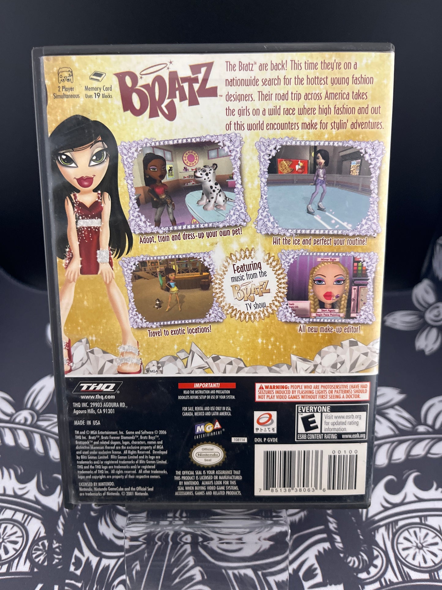 Bratz Diamondz GameCube No Manual