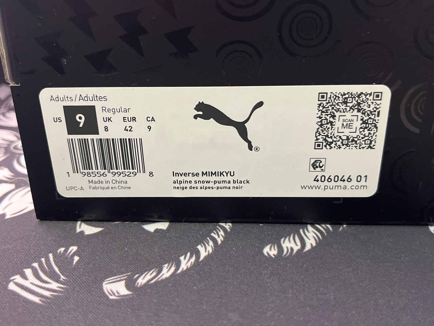 Puma Pokémon Inverse Mimikyu Size 9US men’s Shoe