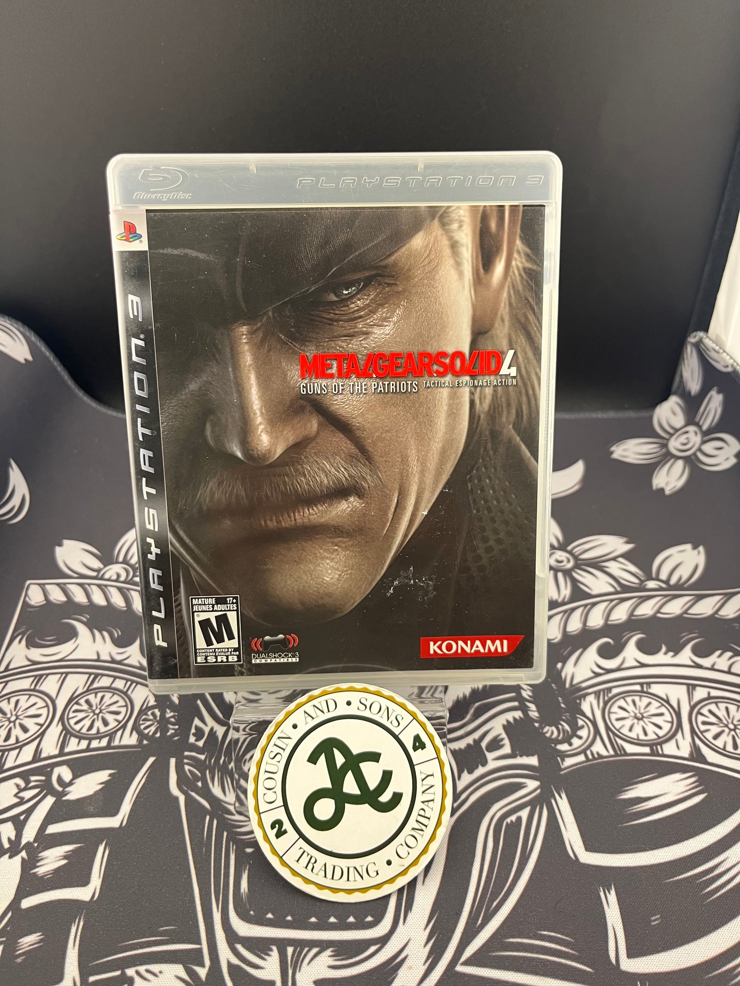 Metal Gear Solid 4 PS3 no Manual