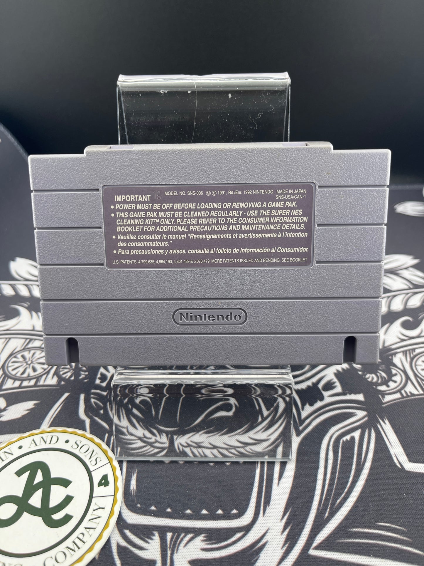 Mortal Kombat II 2 SNES Loose
