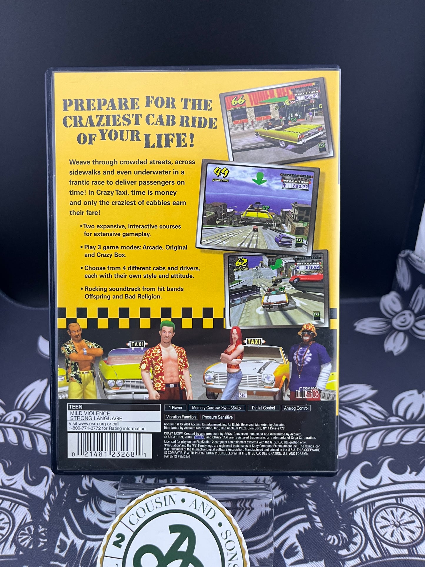 Crazy Taxi PS2 CIB + Reg