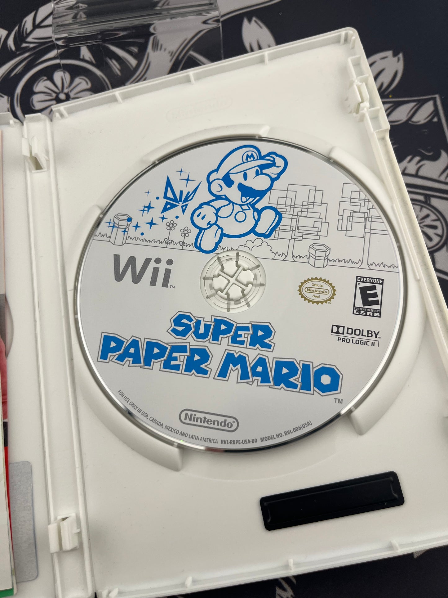 Super paper mario NS selects Wii CIB
