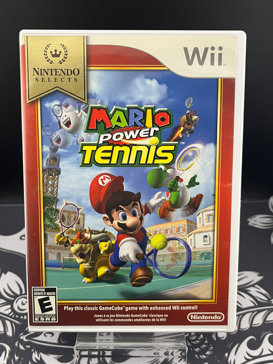 Mario Power Tennis Nintendo Selects Wii CIB