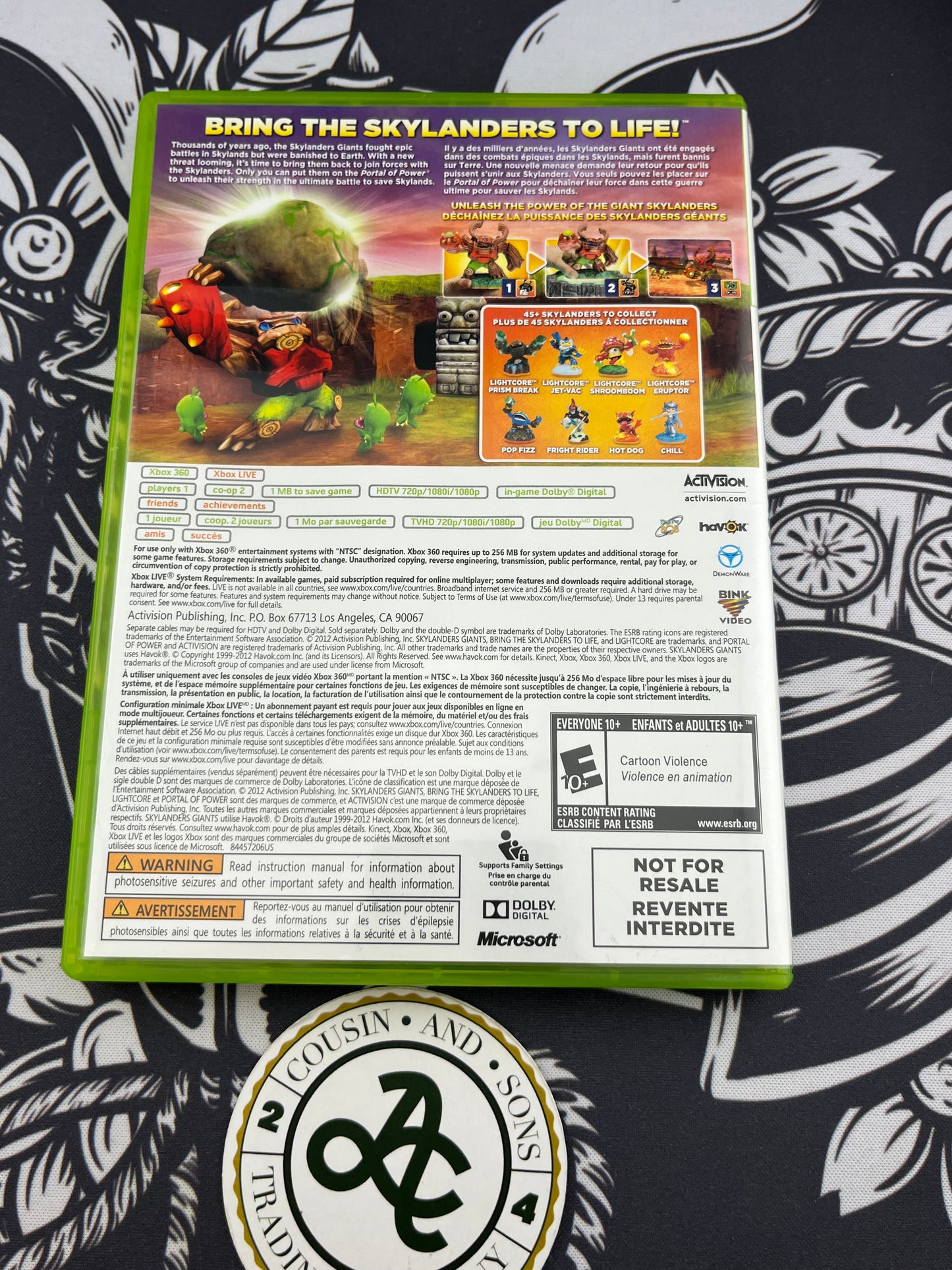 Skylanders Giants Xbox 360 CIB