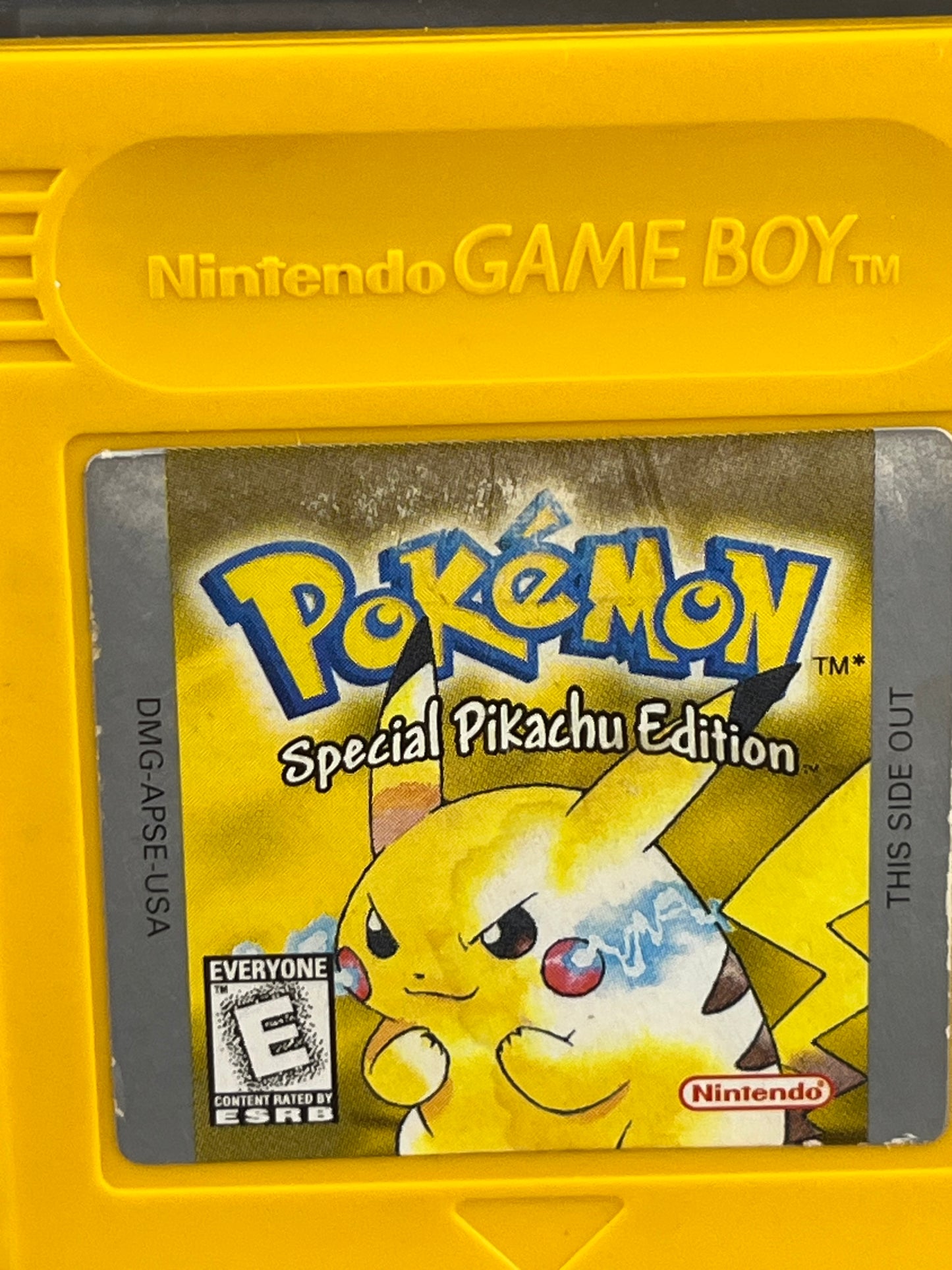 Pokémon Yellow GBC First Print Loose