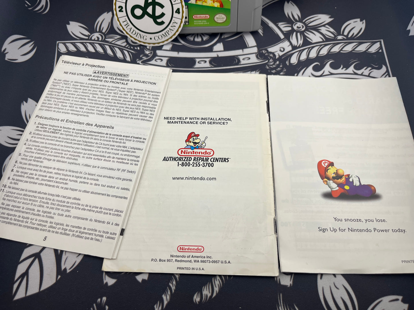 Super Mario 64 N64 CIB (Charity)