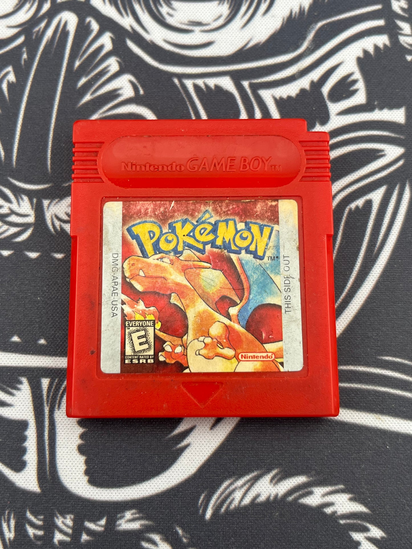 Pokémon Red First Print Gameboy Box Game and Manual