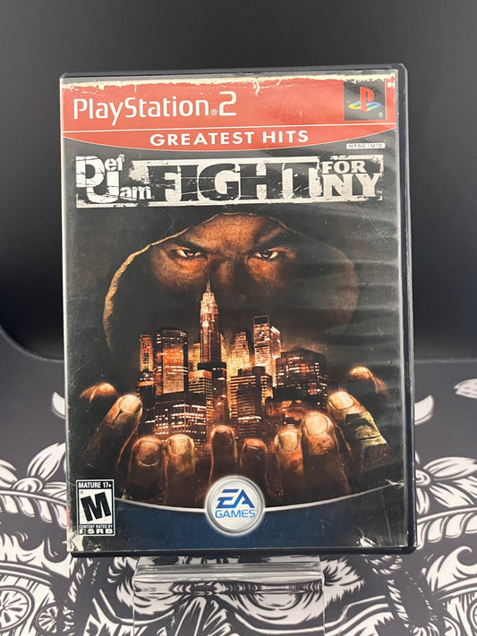 Def Jam Fight for NY Greatest Hits PS2 CIB