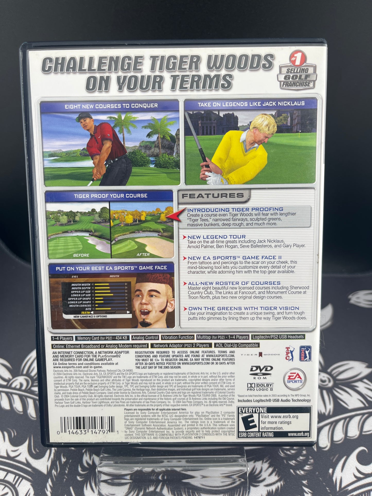 Tiger Woods PGA Tour 2005 PS2 CIB