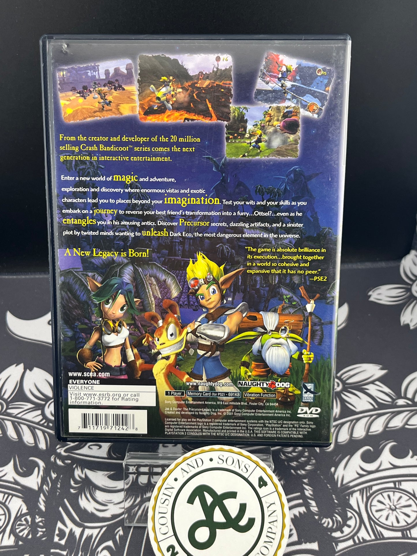 Jak and Daxter the Precursor Legacy PS2 CIB