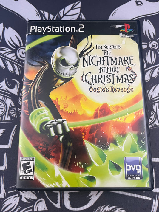 Nightmare Before Christmas Oogie’s Revenge PS2 CIB