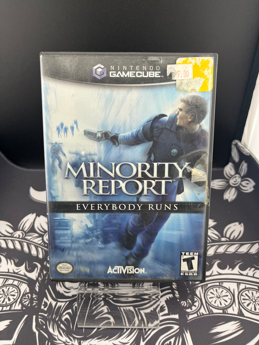 Minority Report Everybody Runs GameCube CIB