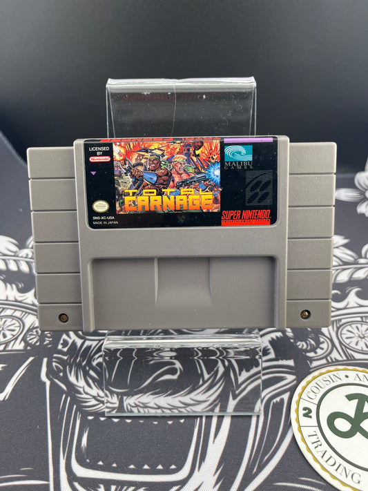 Total Carnage SNES Loose