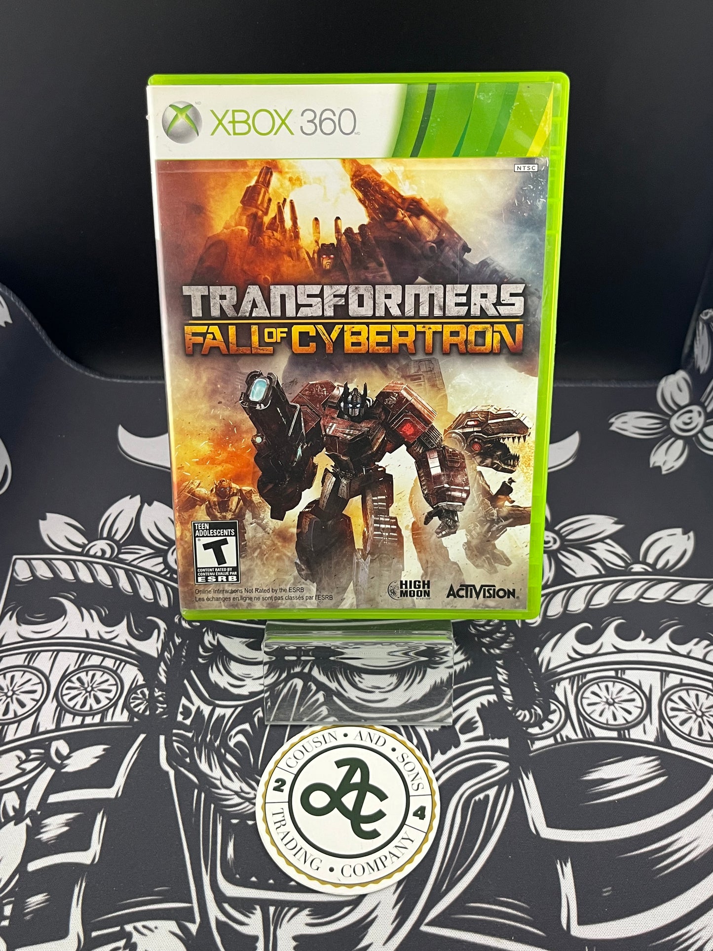 Transformers Fall of Cybertron Xbox 360 No Manual