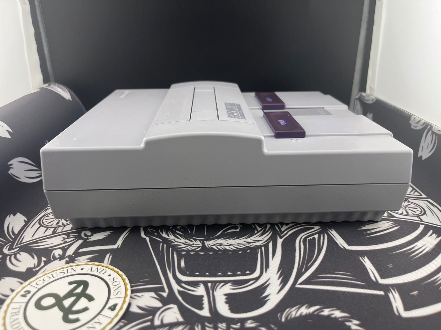 Super Nintendo SNES Base Console + 2 controllers, wires + 3 games
