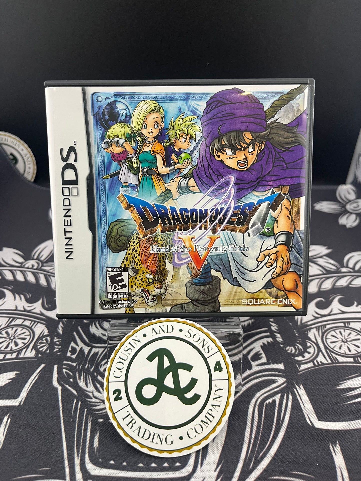 Dragon Quest V 5 Hand of the Heavenly Bride DS CIB
