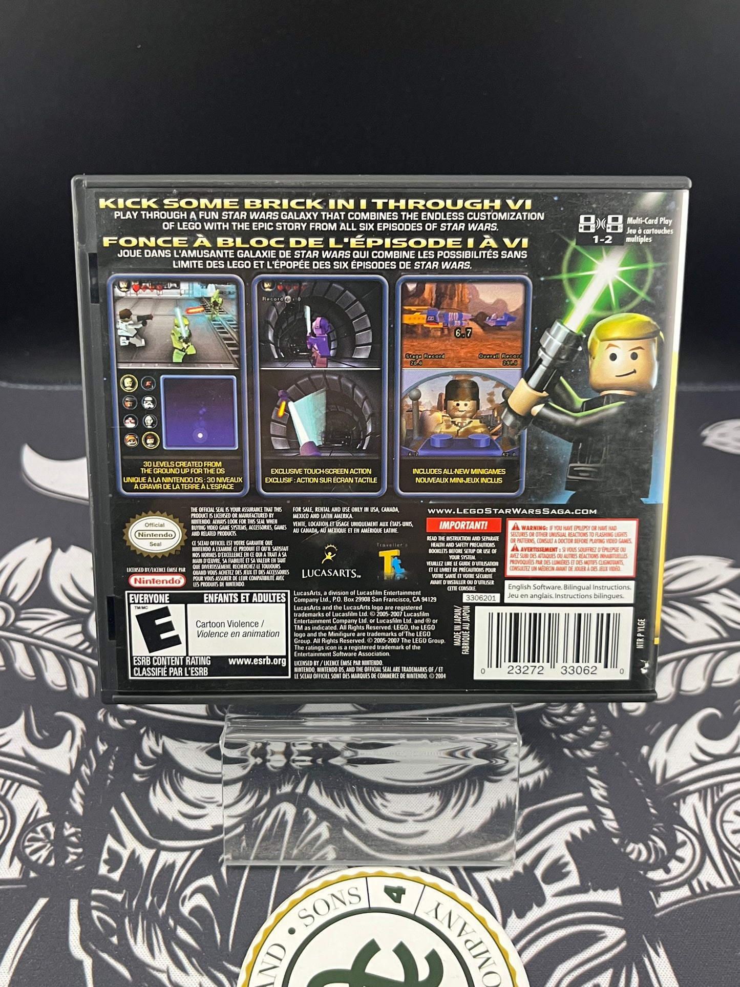 Lego Star Wars The Complete Saga DS No Manual
