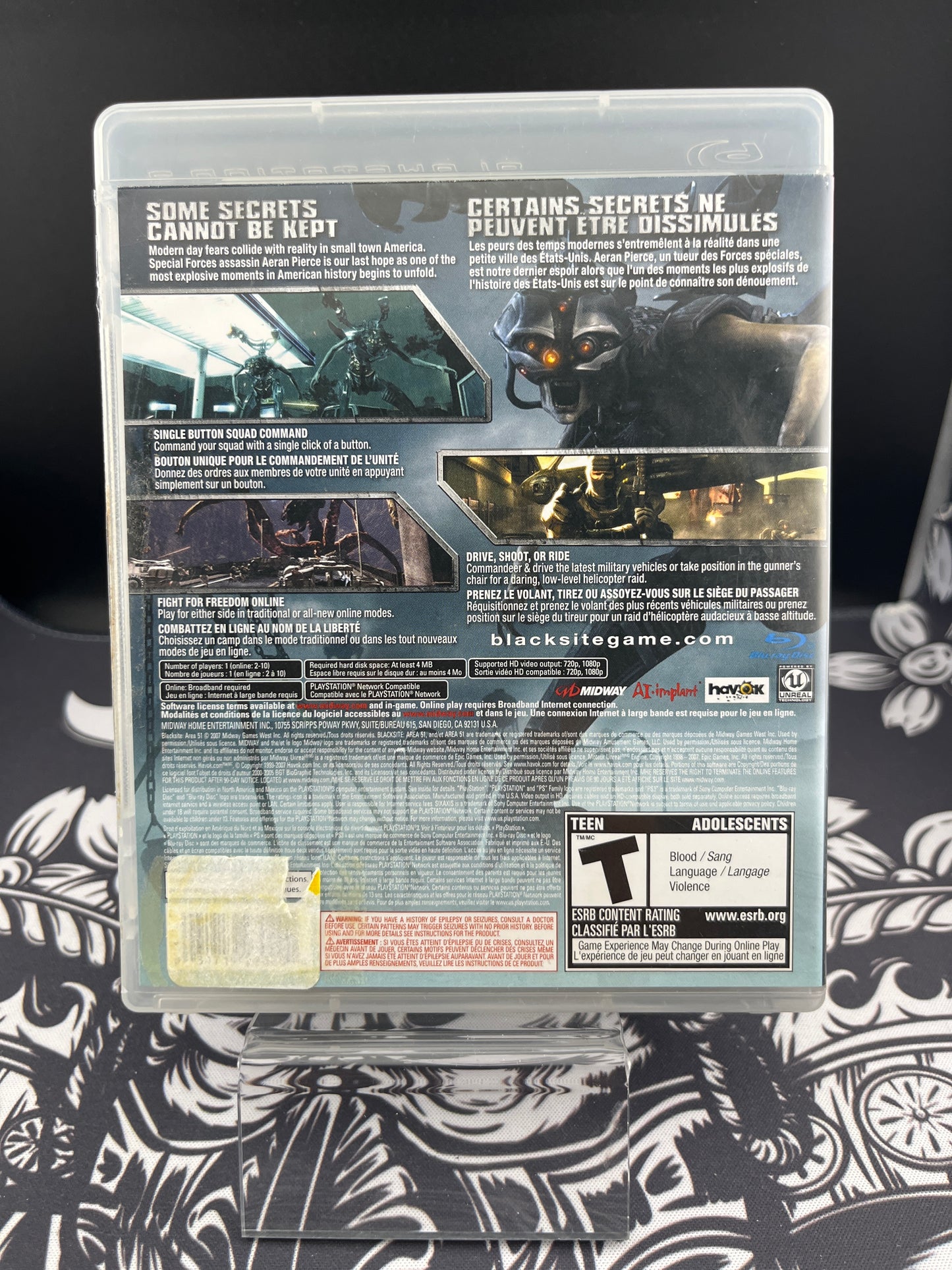 Blacksite Area 51 ps3 CIB