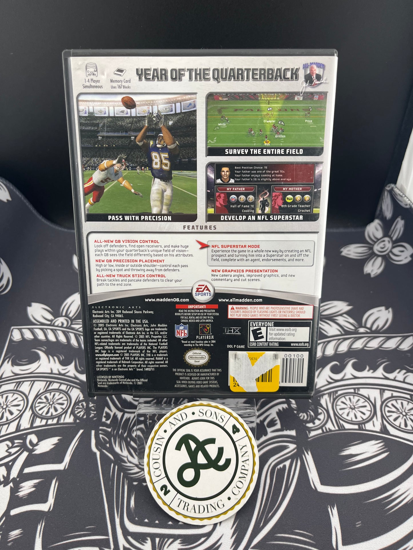 Madden 06 GameCube No Manual