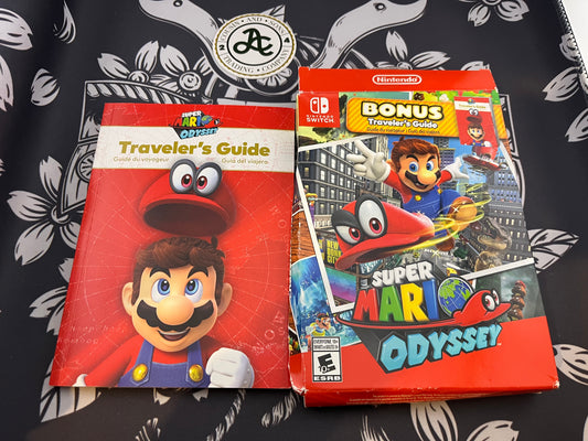 Super Mario Odyssey Travelers Guide no Game Switch