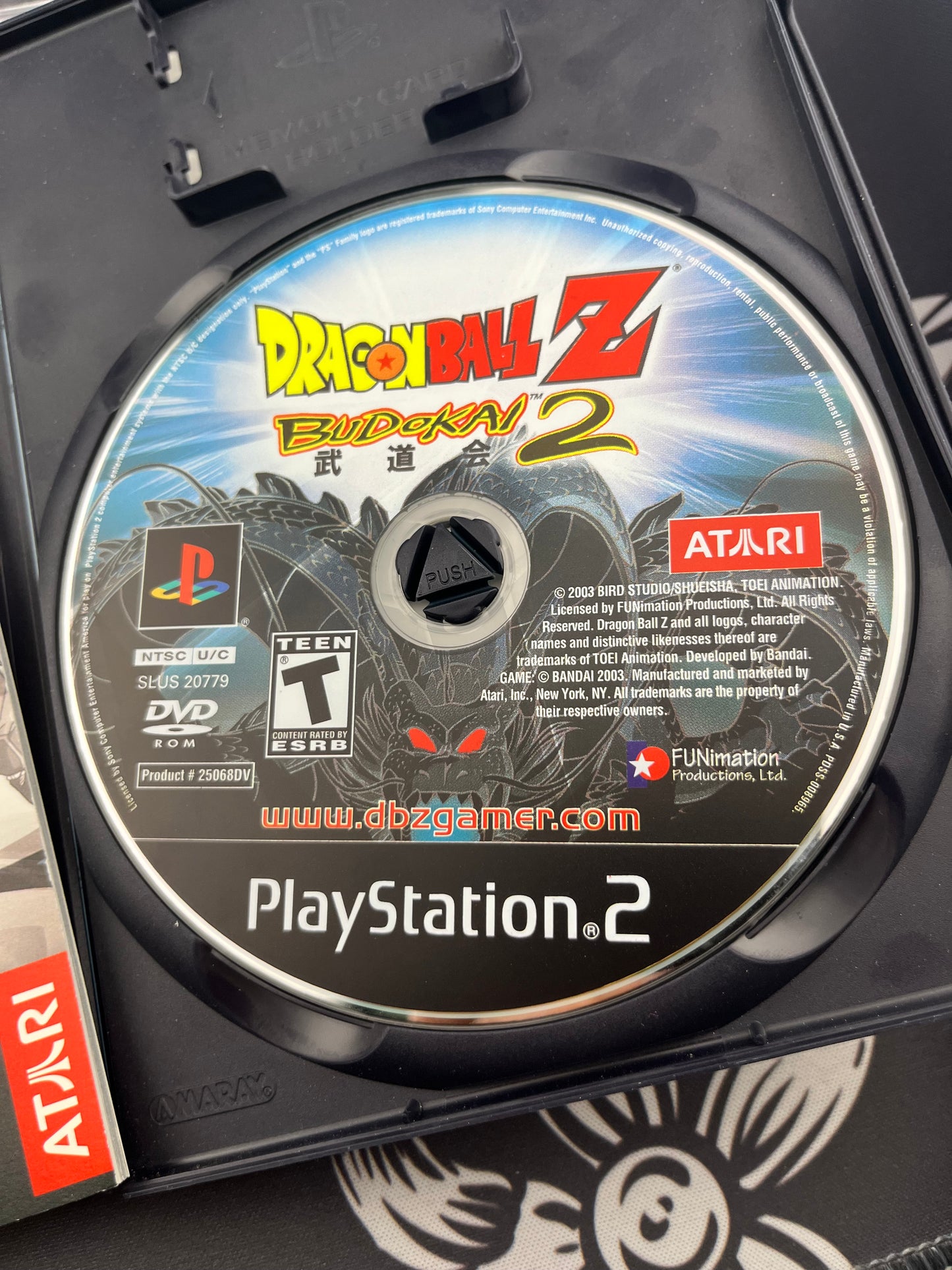 (P) Dragonball Z Budokai 2 PS2 CIB