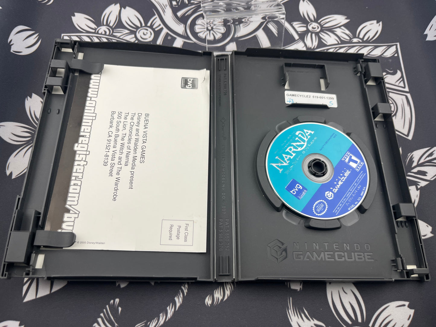 The Chronicles of Narnia PC GameCube No Manual