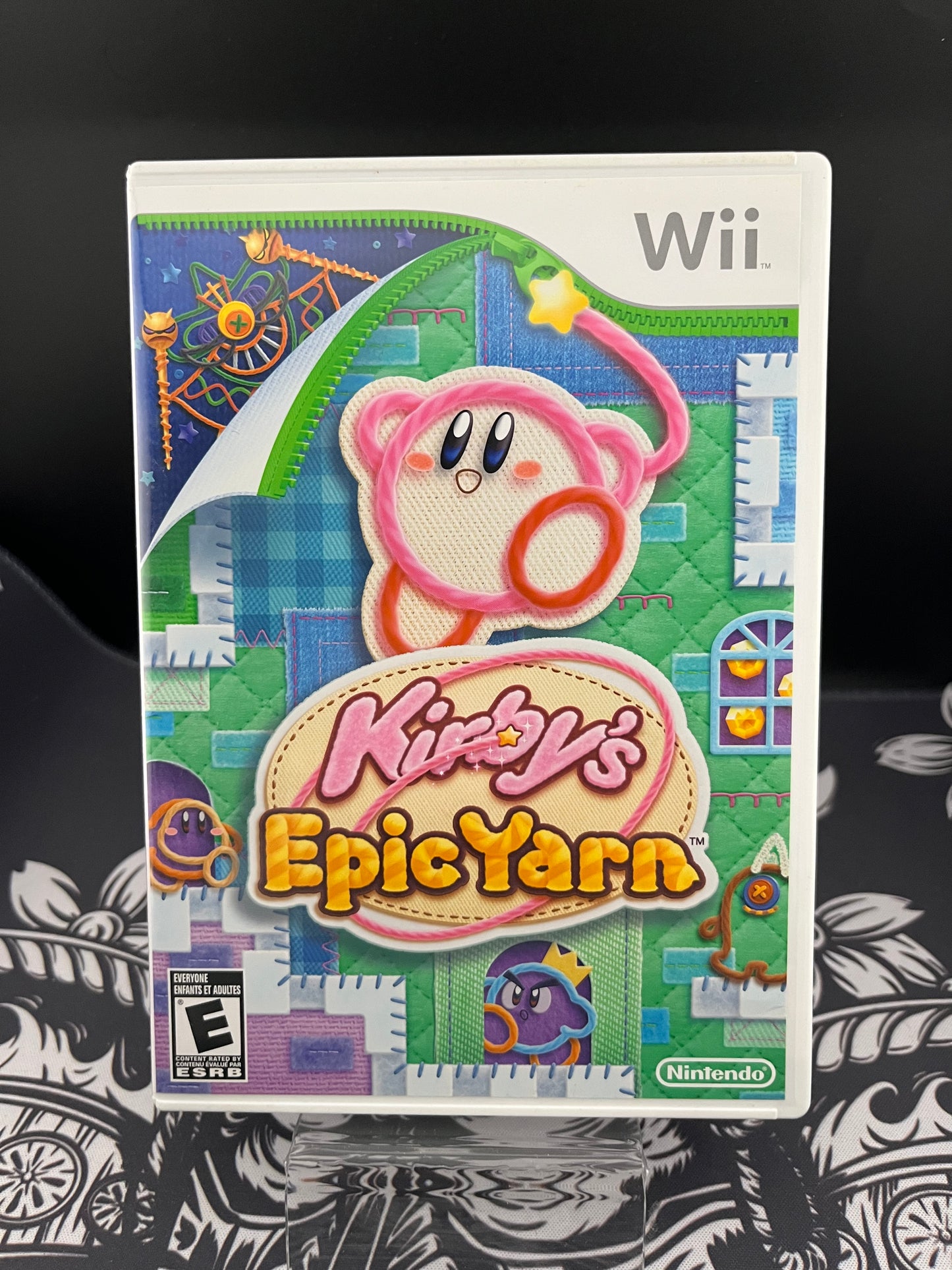 Kirby Epic Yarn Wii CIB