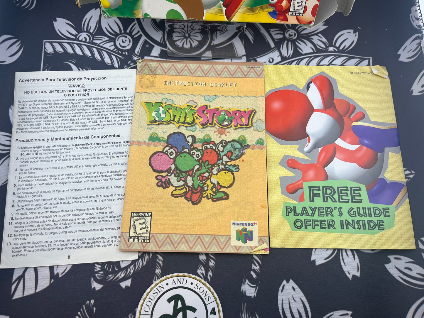 Yoshi Story N64 CIB