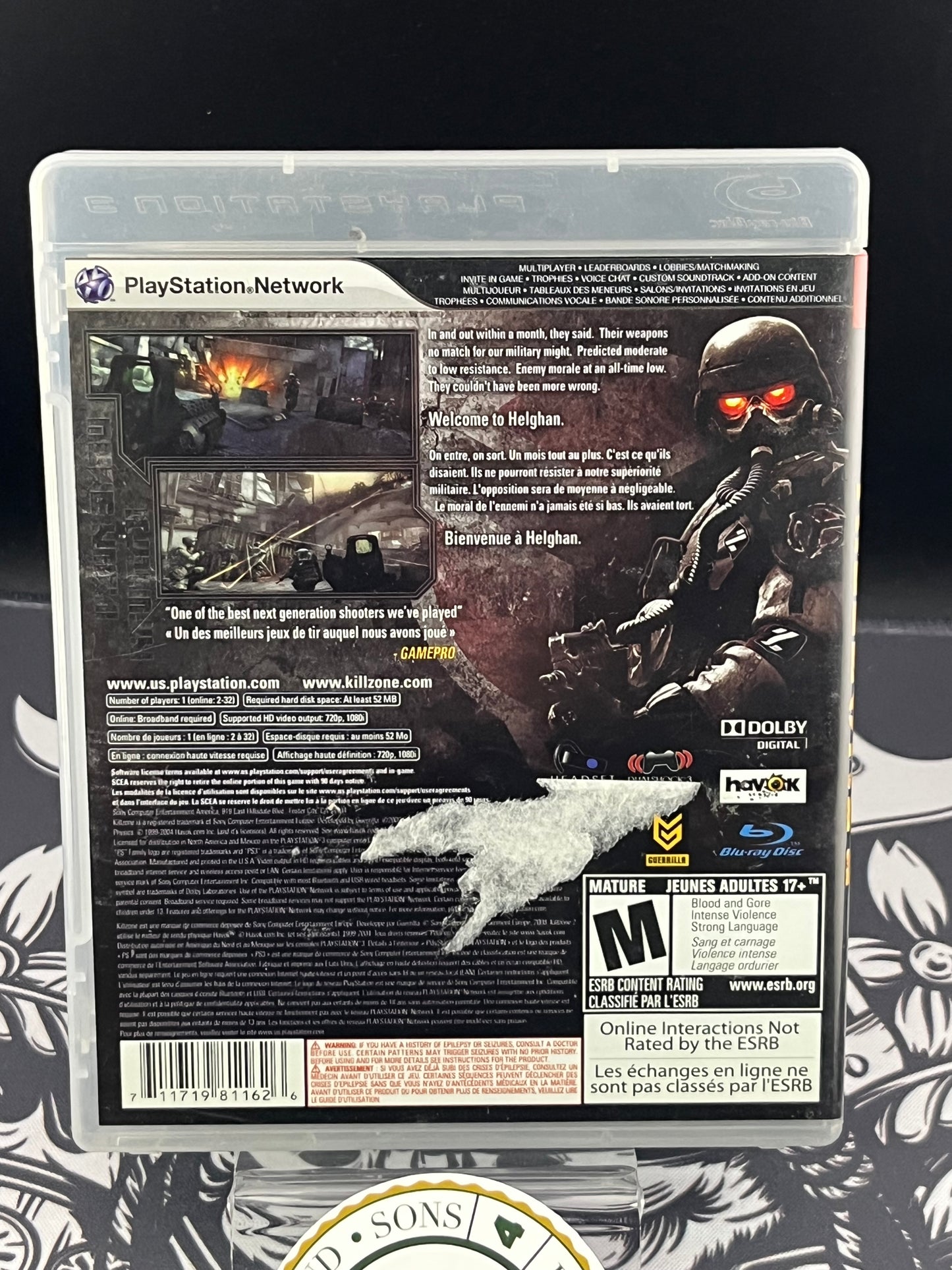 Killzone 2 PS3 CIB