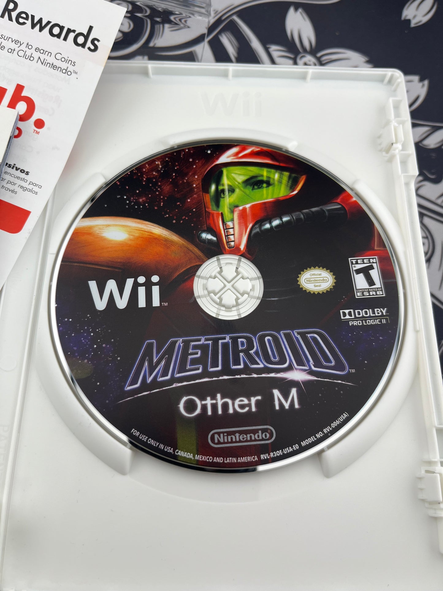 Metroid Other M Wii CIB