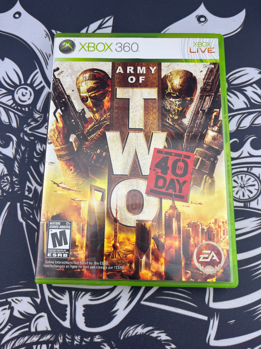Army of Two 40th Day Xbox 360 CIB
