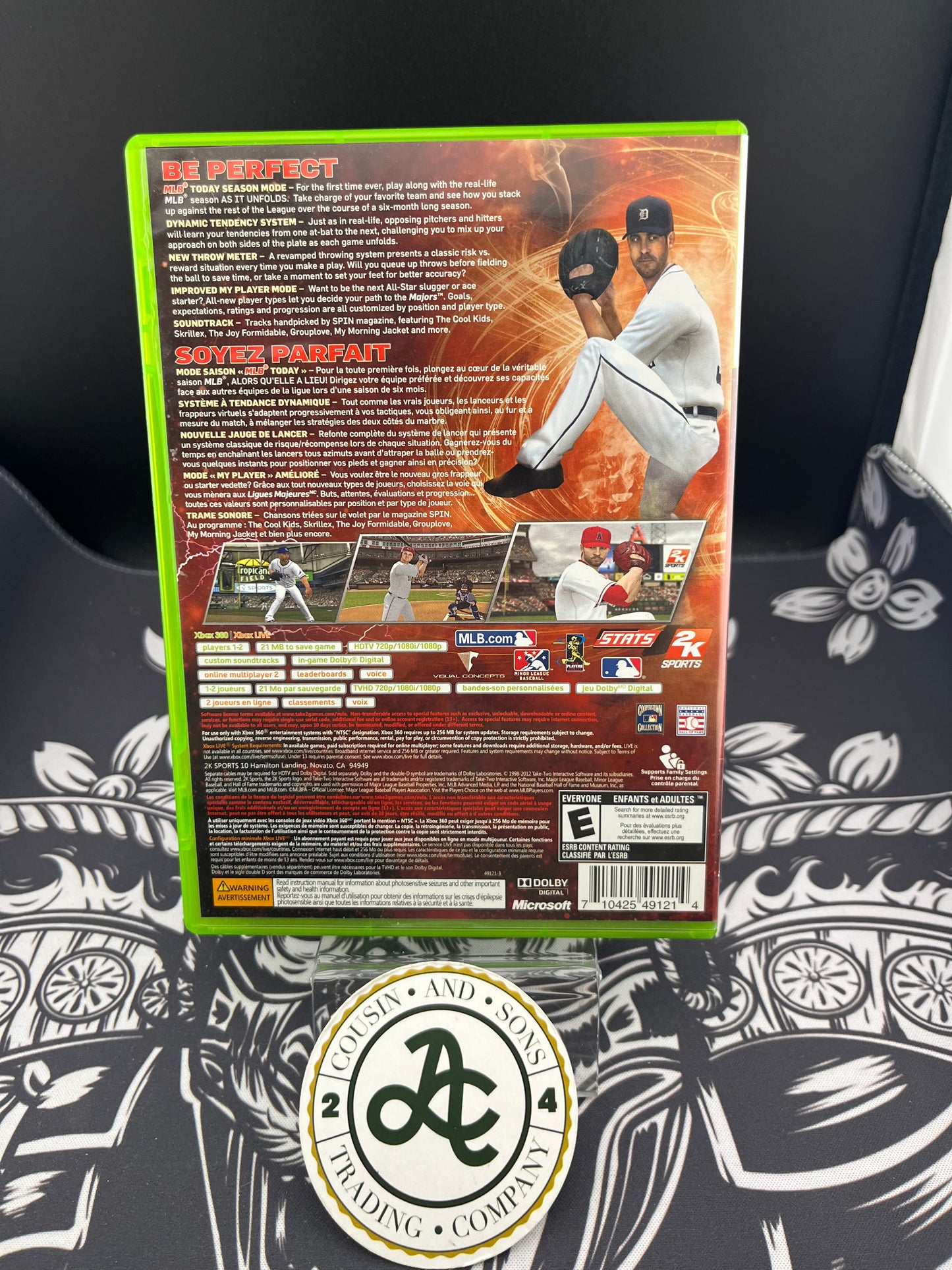 MLB 2K12 Major League Baseball Xbox 360 CIB