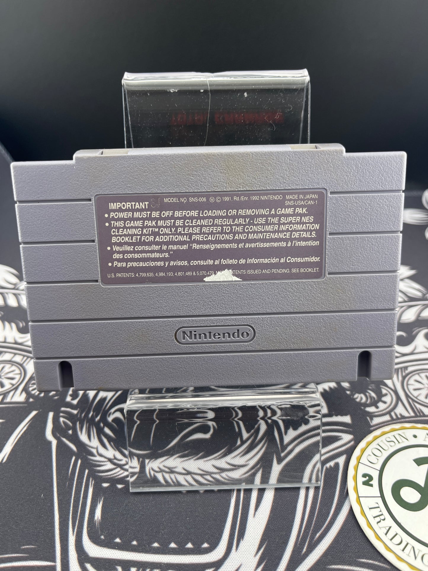 Total Carnage SNES Loose