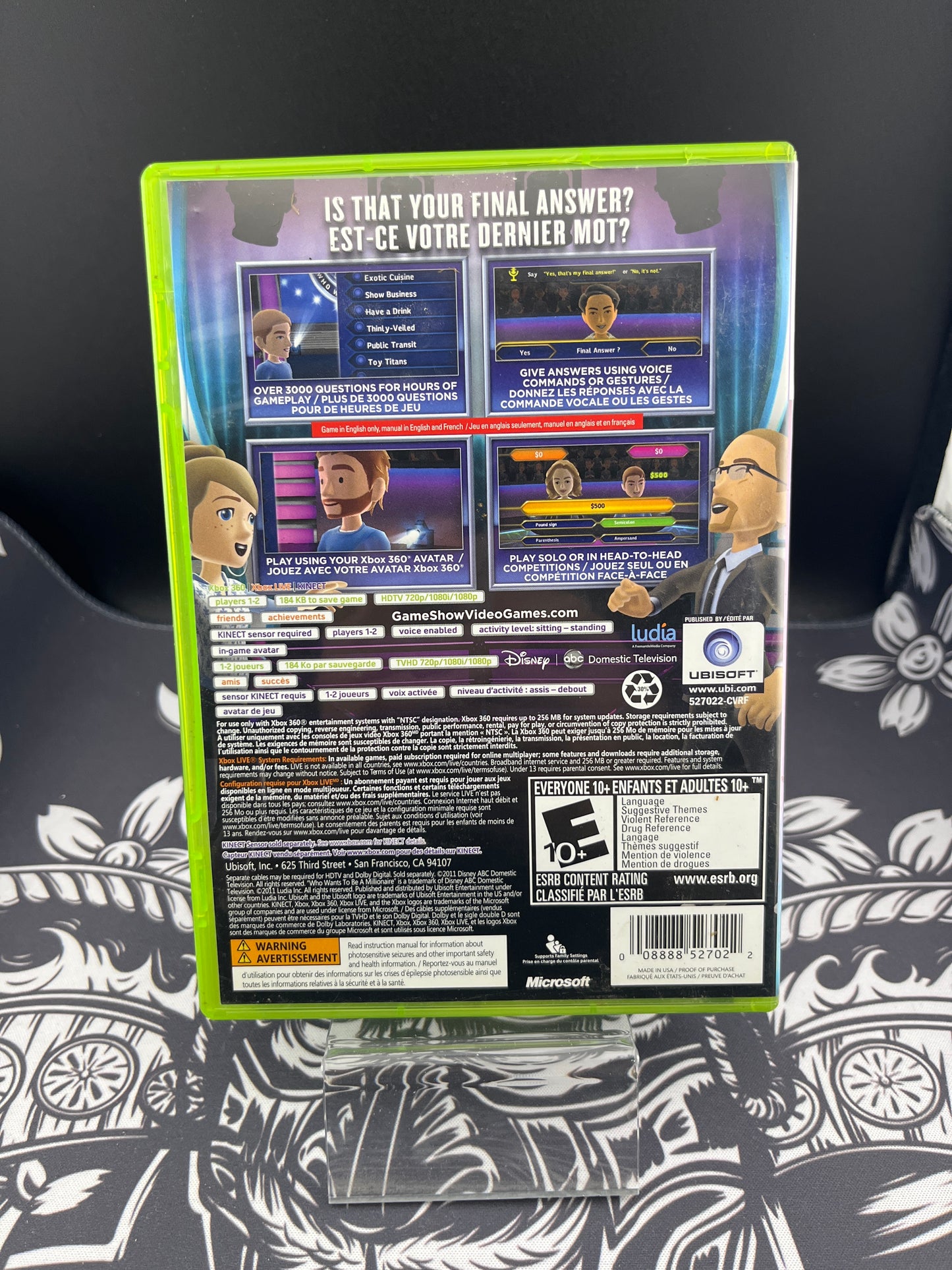 Who Wants to be a Millonaire Xbox 360 CIB
