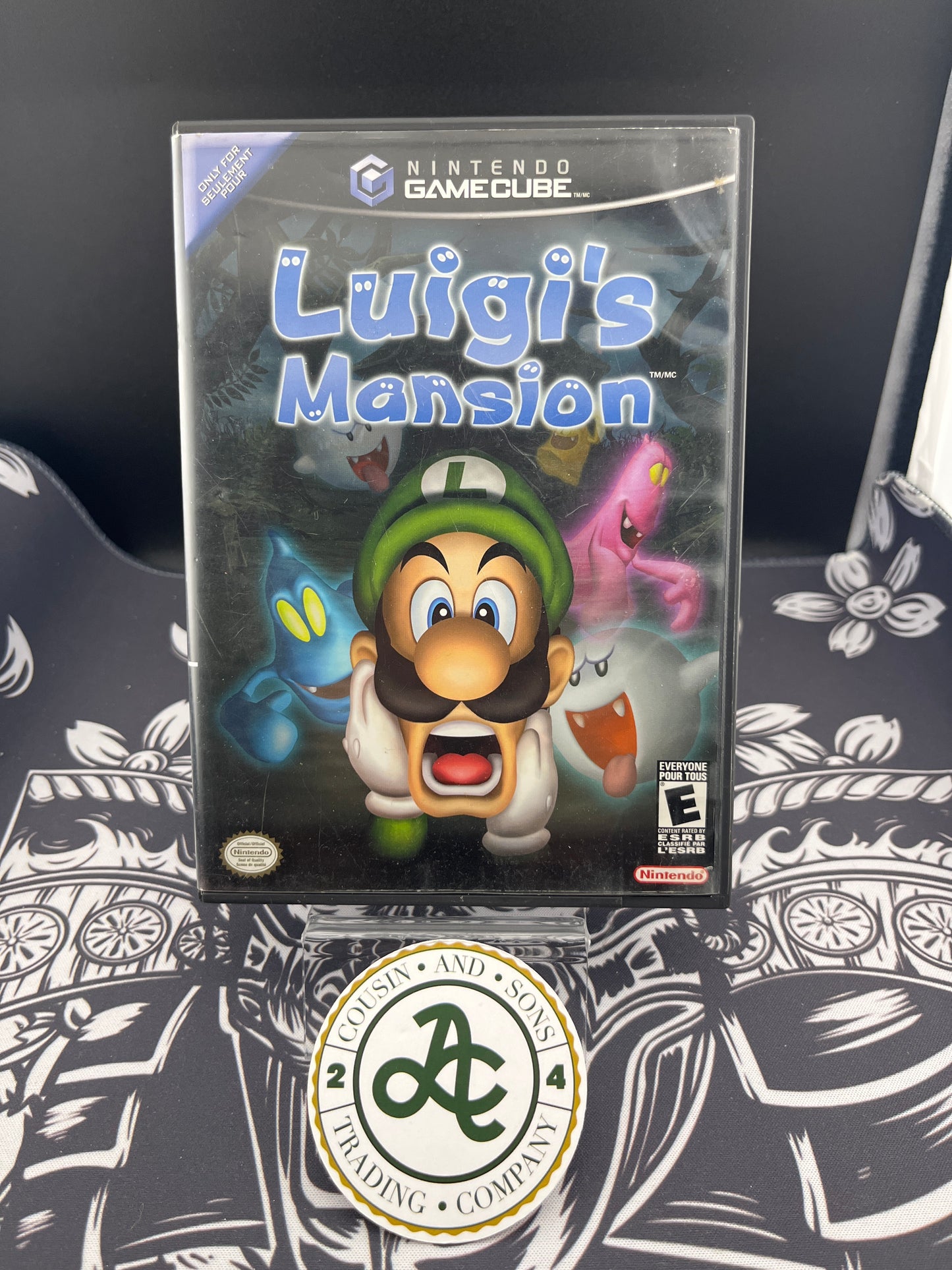 Luigi Mansion GameCube No Manual