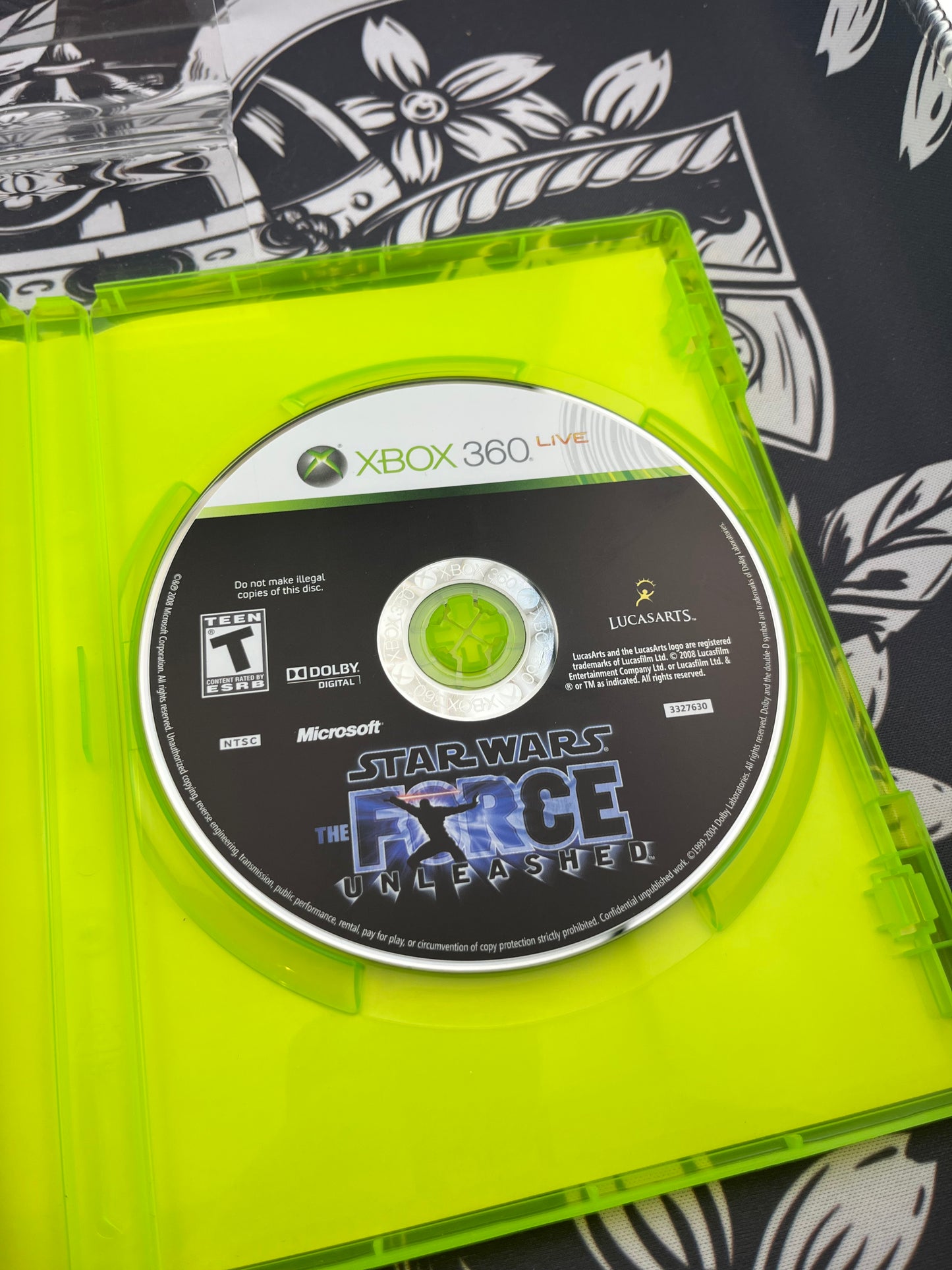 Star Wars Force Unleashed Xbox 360 CIB