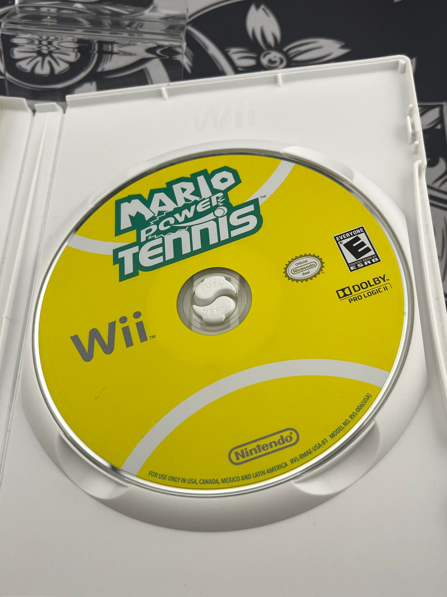 Mario Power Tennis Nintendo Selects Wii CIB