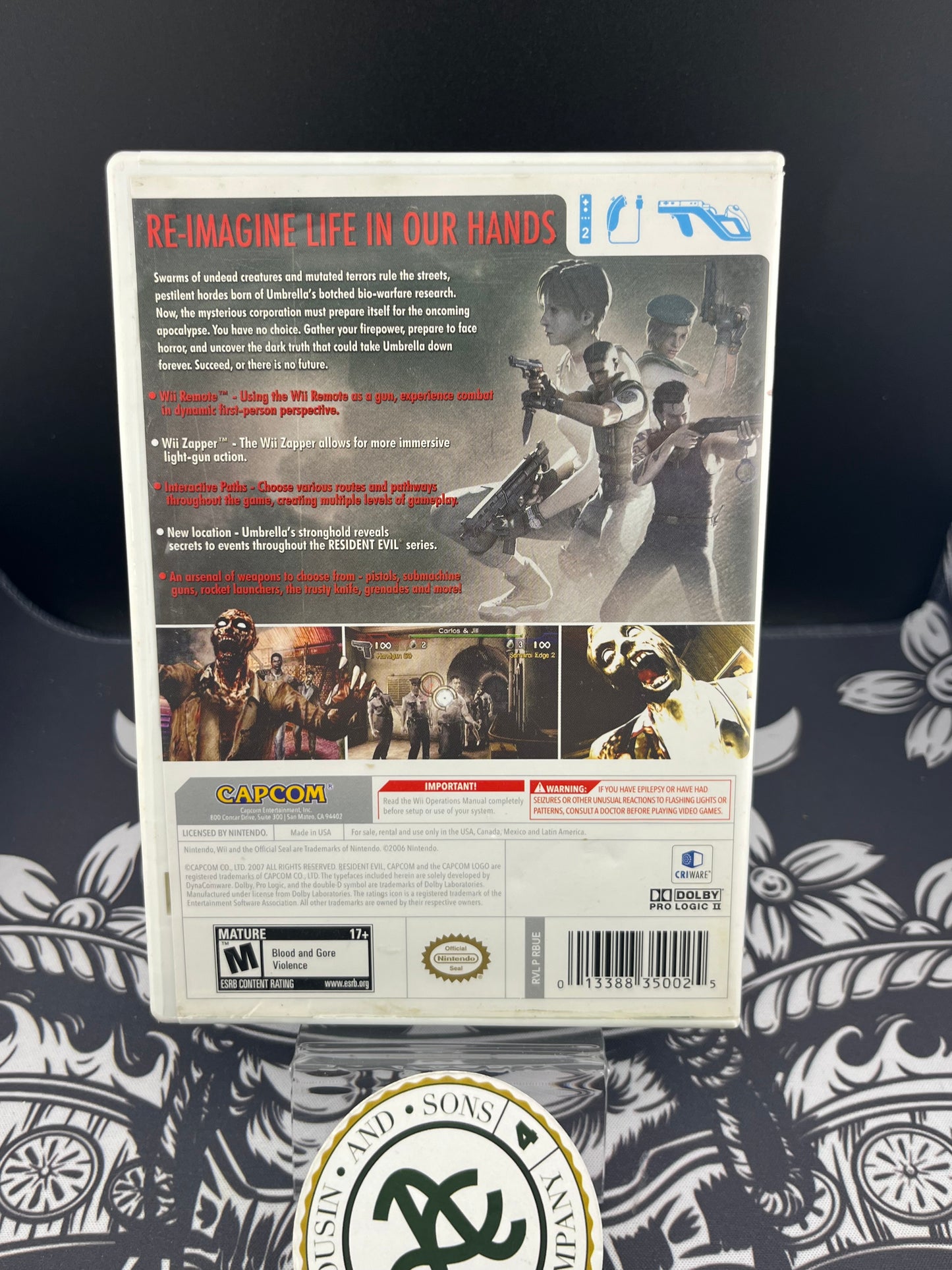 Resident Evil The Umbrella Chronicles Wii CIB