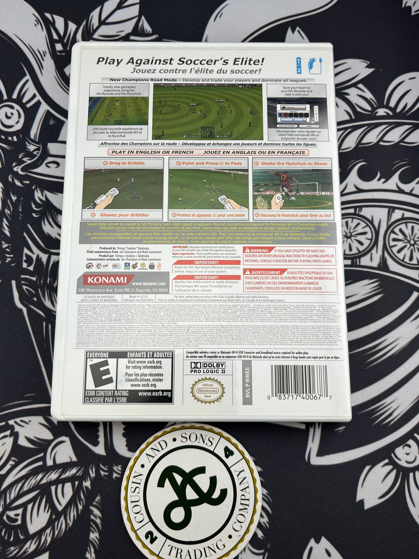 PES 2008 Wii CIB