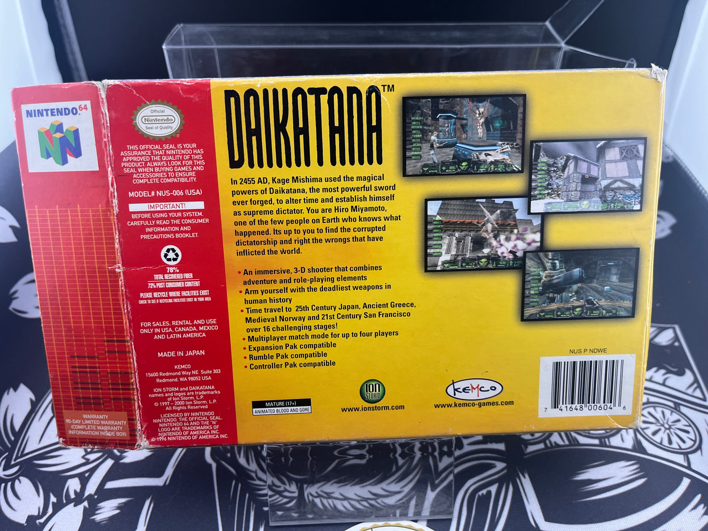 Daikatana N64 CIB