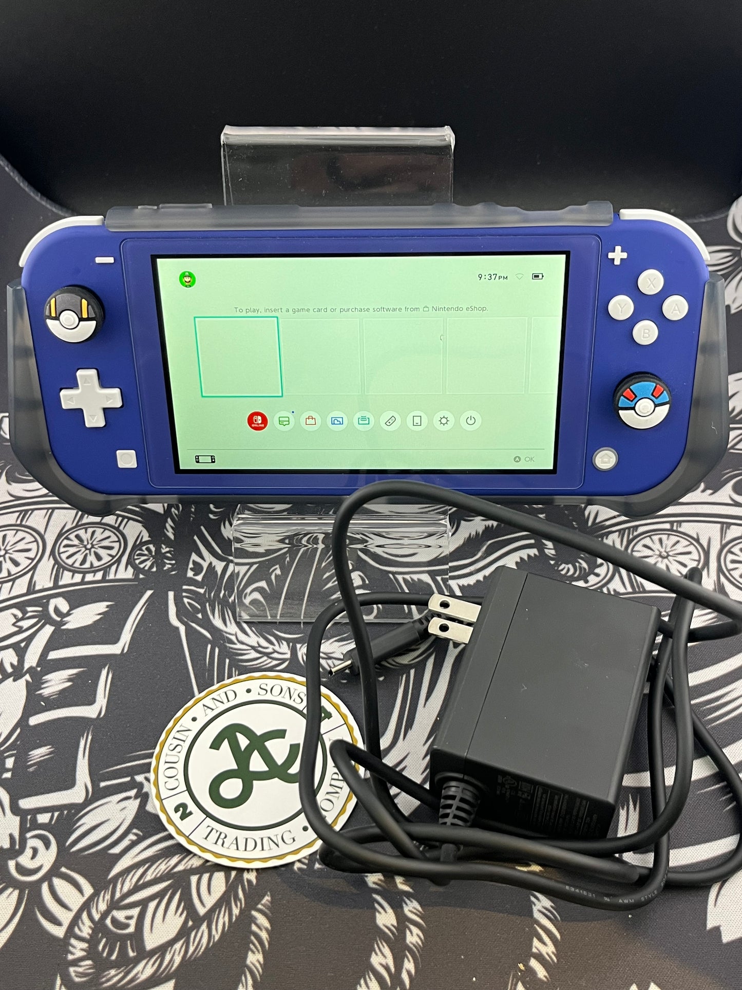 Nintendo Switch Lite Dark Blue Loose with Charger