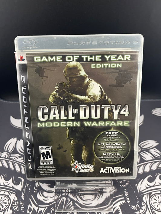 Call of Duty Modern Warfare MW GOTY PS3 CIB