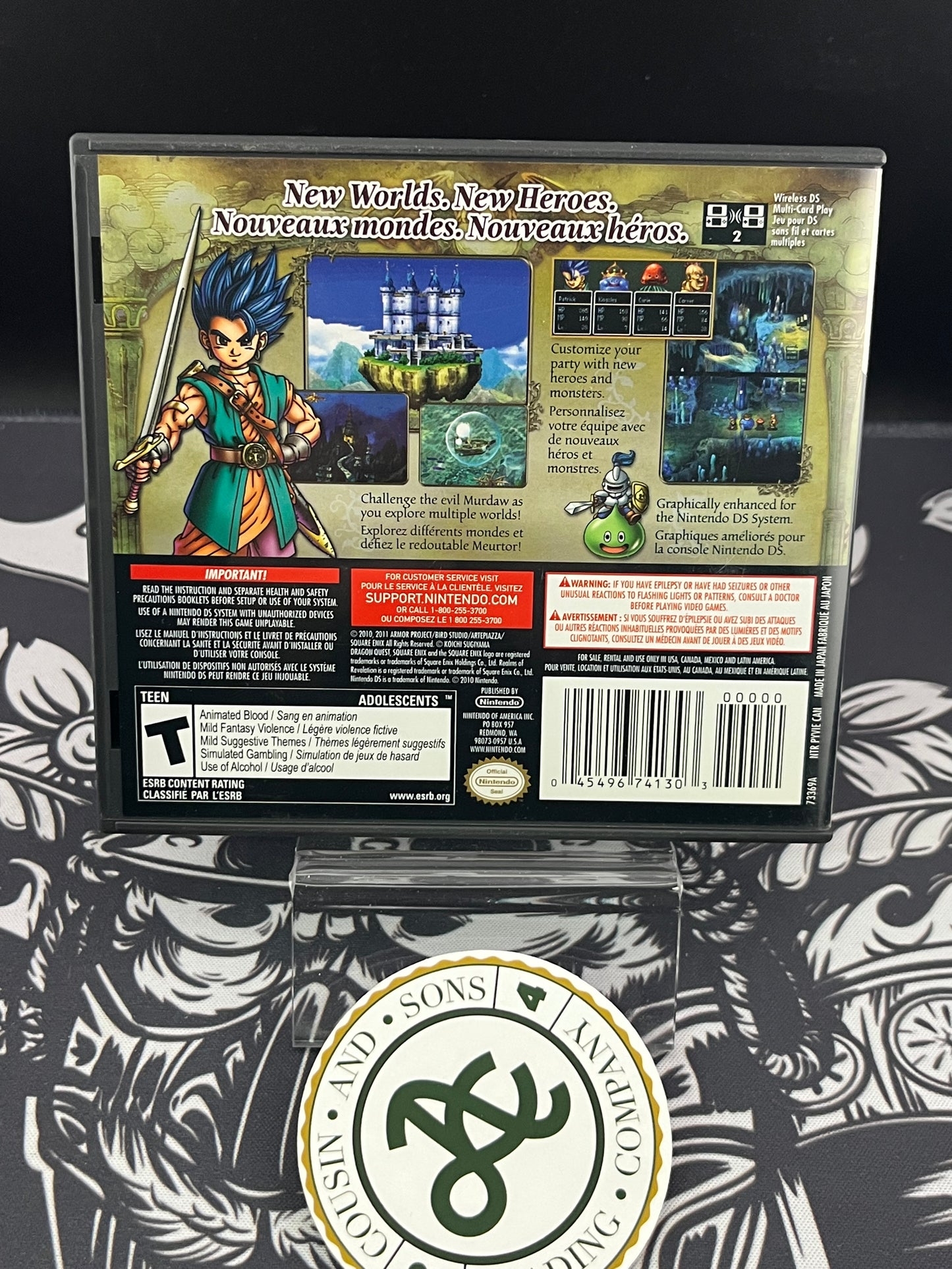 Dragon Quest VI Realms of Revelation DS CIB