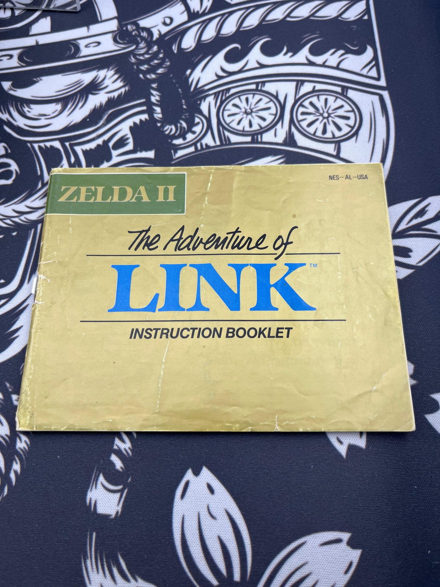Zelda II 2 The adventure of Link almost CIB (gold cart) (missing inserts)