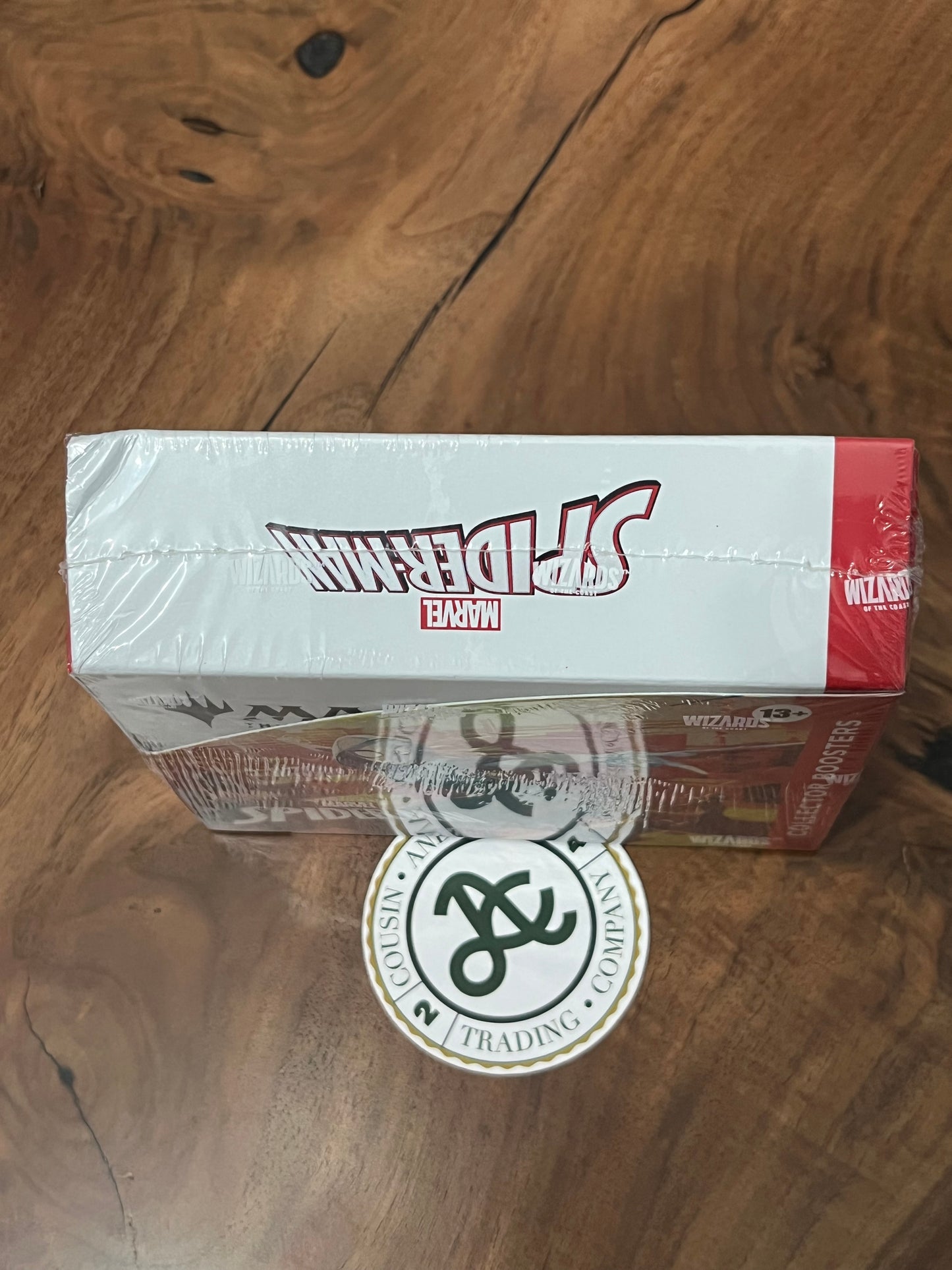 Marvel Spiderman Magic the Gathering Collectors Booster Box Small Dent