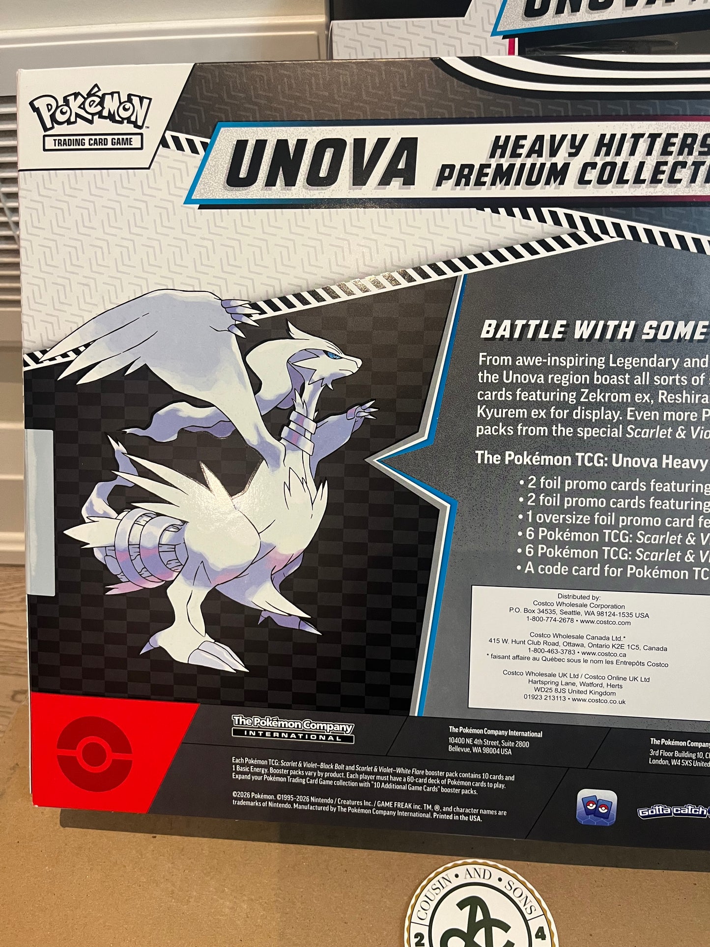 Black Bolt White Flare Heavy Hitters (2 Units) - Factory Sealed BNIB