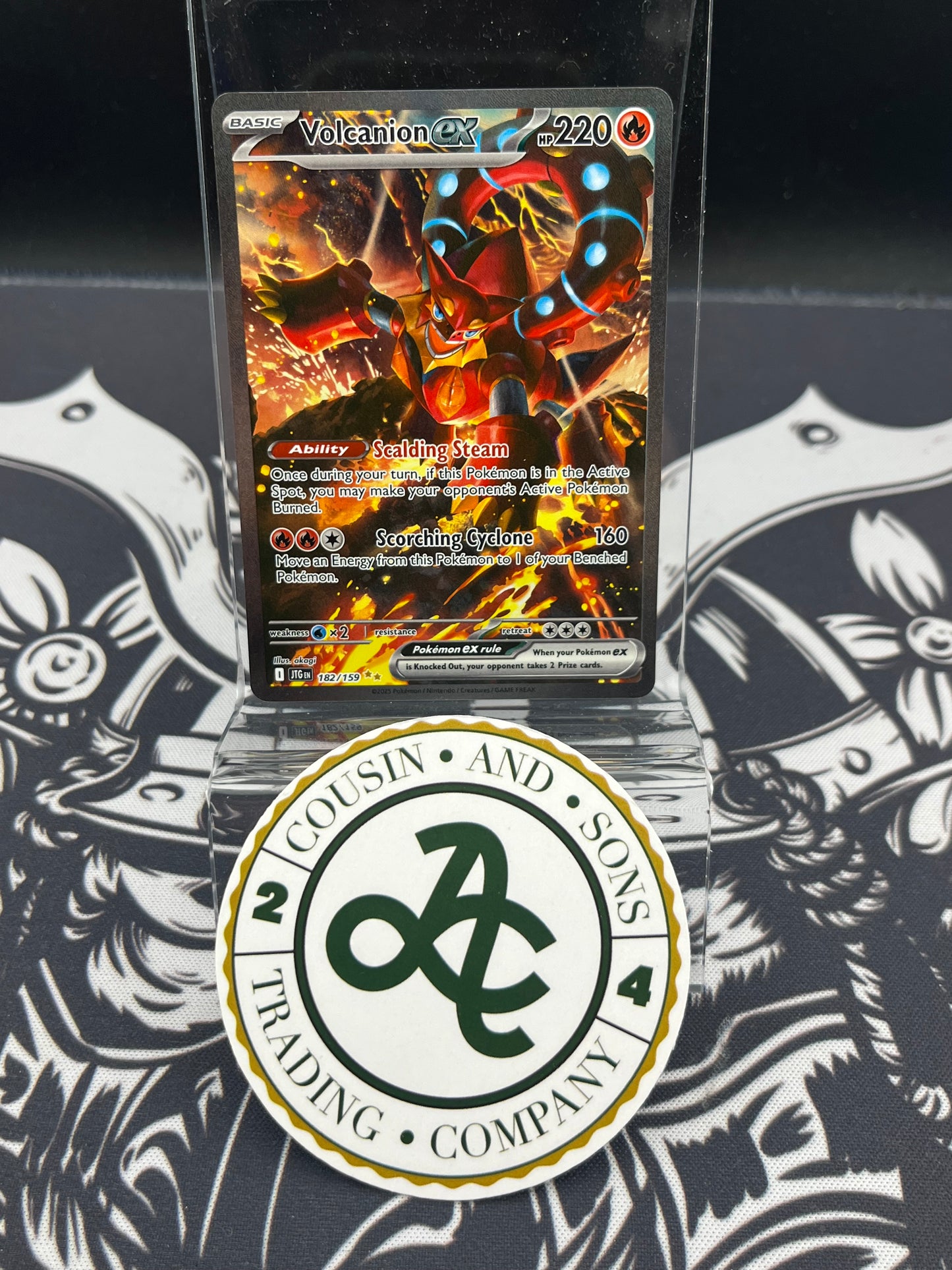 Volcanion ex - Special Illustration Rare SV09: Journey Together 182/159 NM