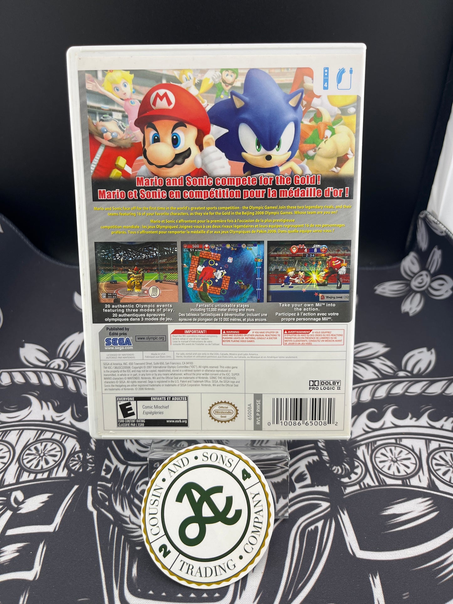 Mario and Sonic at the Olympic Games Wii CIB